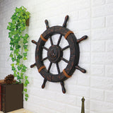 Maxbell Nautical Boat Steering Wall Decor for Farmhouse Hotel Photography Fittings B