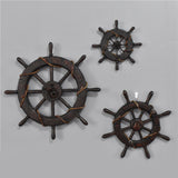 Maxbell Nautical Boat Steering Wall Decor for Party Weddings Photography Fittings 23cm