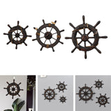 Maxbell Nautical Boat Steering Wall Decor for Party Weddings Photography Fittings 23cm