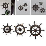 Maxbell Nautical Boat Steering Wall Decor for Party Weddings Photography Fittings 23cm
