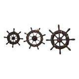 Maxbell Nautical Boat Steering Wall Decor for Party Weddings Photography Fittings 23cm