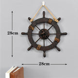 Maxbell Nautical Boat Steering Wall Decor for Party Weddings Photography Fittings 28cm