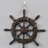 Maxbell Nautical Boat Steering Wall Decor for Party Weddings Photography Fittings 34cm