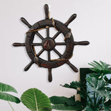 Maxbell Nautical Boat Steering Wall Decor for Party Weddings Photography Fittings 34cm