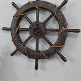 Maxbell Nautical Boat Steering Wall Decor for Party Weddings Photography Fittings 34cm