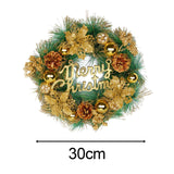 Maxbell Xmas Wreath Garland Decoration Ornament for Home Decor Centerpieces Wedding