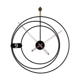 Maxbell Maxbell Simple Wall Clock Household Metal Clocks for Dining Room Ornament Bedroom