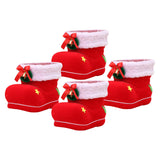Maxbell Maxbell Reusable Christmas Treat Bags Gift Bag Tote Wrapping Bag Boots Storage Pouch