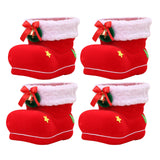 Maxbell Maxbell Reusable Christmas Treat Bags Gift Bag Tote Wrapping Bag Boots Storage Pouch