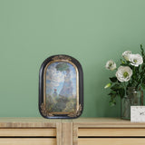 Maxbell Maxbell Antique Resin Photo Display frame Desktop for Decoration Black