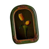 Maxbell Maxbell Antique Resin Photo Display frame Desktop for Decoration Green