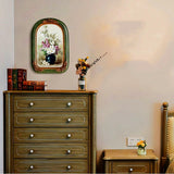 Maxbell Maxbell Antique Resin Photo Display frame Desktop for Decoration Green