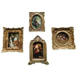 Maxbell Maxbell European Style Photo Frame Art Craft Ornate Embossed for Table Hallway Decor 11cmx5cmx13cm
