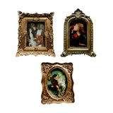 Maxbell Maxbell European Style Photo Frame Art Craft Ornate Embossed for Table Hallway Decor 11cmx5cmx13cm