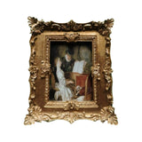 Maxbell Maxbell European Style Photo Frame Art Craft Ornate Embossed for Table Hallway Decor 11cmx5cmx13cm