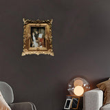 Maxbell Maxbell European Style Photo Frame Art Craft Ornate Embossed for Table Hallway Decor 11cmx5cmx13cm