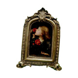 Maxbell Maxbell European Style Photo Frame Art Craft Ornate Embossed for Table Hallway Decor 10cmx5cmx14.5cm