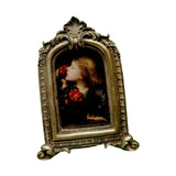 Maxbell Maxbell European Style Photo Frame Art Craft Ornate Embossed for Table Hallway Decor 10cmx5cmx14.5cm