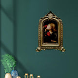 Maxbell Maxbell European Style Photo Frame Art Craft Ornate Embossed for Table Hallway Decor 10cmx5cmx14.5cm