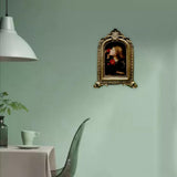 Maxbell Maxbell European Style Photo Frame Art Craft Ornate Embossed for Table Hallway Decor 10cmx5cmx14.5cm