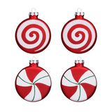 Maxbell Maxbell 4x Candy Christmas Ornament Hanging Christmas Tree Decoration Living Room 10cm Matte