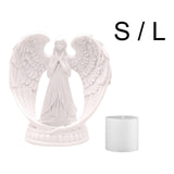 Maxbell Maxbell Tealight Candle Holder Decoration Candlestick for Wedding Church Garden 9cmx14.5cm