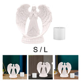 Maxbell Maxbell Tealight Candle Holder Decoration Candlestick for Wedding Church Garden 9cmx14.5cm