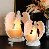 Maxbell Maxbell Tealight Candle Holder Decoration Candlestick for Wedding Church Garden 9cmx14.5cm