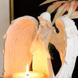 Maxbell Maxbell Tealight Candle Holder Decoration Candlestick for Wedding Church Garden 9cmx14.5cm