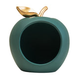 Maxbell Modern Fruit Statue Storage Box Sculpture Key Holder Tabletop Figurines green