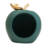 Maxbell Modern Fruit Statue Storage Box Sculpture Key Holder Tabletop Figurines green
