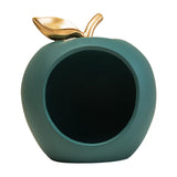 Maxbell Modern Fruit Statue Storage Box Sculpture Key Holder Tabletop Figurines green