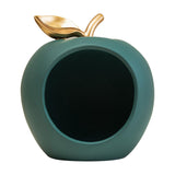 Maxbell Modern Fruit Statue Storage Box Sculpture Key Holder Tabletop Figurines green