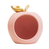 Maxbell Modern Fruit Statue Storage Box Sculpture Key Holder Tabletop Figurines pink