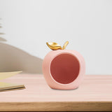 Maxbell Modern Fruit Statue Storage Box Sculpture Key Holder Tabletop Figurines pink