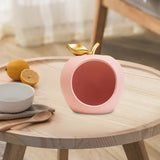 Maxbell Modern Fruit Statue Storage Box Sculpture Key Holder Tabletop Figurines pink