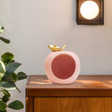 Maxbell Modern Fruit Statue Storage Box Sculpture Key Holder Tabletop Figurines pink