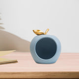 Maxbell Modern Fruit Statue Storage Box Sculpture Key Holder Tabletop Figurines blue