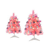 Maxbell Maxbell Lighted Christmas Tree Hanging Balls Decoration for Bedroom Party Ornament 45cm