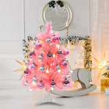 Maxbell Maxbell Lighted Christmas Tree Hanging Balls Decoration for Bedroom Party Ornament 45cm