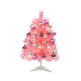 Maxbell Maxbell Lighted Christmas Tree Hanging Balls Decoration for Bedroom Party Ornament 60cm