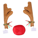 Maxbell Reindeer Car Decoration Christmas Tree Costume for Festival Living Room