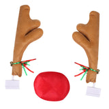 Maxbell Reindeer Car Decoration Christmas Tree Costume for Festival Living Room