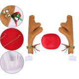 Maxbell Reindeer Car Decoration Christmas Tree Costume for Festival Living Room