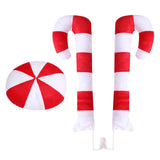 Maxbell Maxbell Cane Ornament Accessories Window Roof Patio Car Van Decoration Christmas