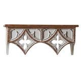 Maxbell Maxbell Wall Shelf Storage Rack Display Rustic Crafts Retro Style for Bedroom Decor 40cmx18cmx17cm