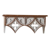 Maxbell Maxbell Wall Shelf Storage Rack Display Rustic Crafts Retro Style for Bedroom Decor 40cmx18cmx17cm