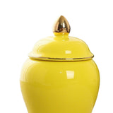 Maxbell Maxbell Kitchen Canisters Container Ceramic Food Storage Jar for Coffee Beans Spice Yellow