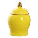 Maxbell Maxbell Kitchen Canisters Container Ceramic Food Storage Jar for Coffee Beans Spice Yellow