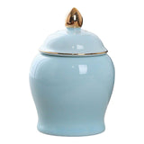 Maxbell Maxbell Kitchen Canisters Container Ceramic Food Storage Jar for Coffee Beans Spice Blue